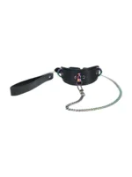 Ouch! Venice - Collar og lenke - Sort