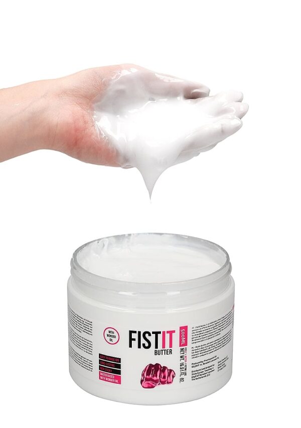 Fist It - Butter  - Vannbasert Glidemiddel med wonder oil - 500 ml