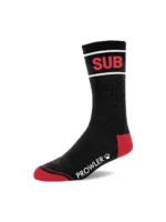 Prowler - RED sub socks - Sokker Sort/rød - Bilde 2