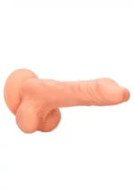 Realrock - Dildo med pung - 8inch/21,8 cm - Lys hudfarge - Bilde 5