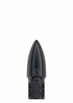 Royal Gems - Glitter - Oppladbar Bulletvibrator - Sort