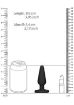 Scandalous Candles - Buttplug Lys - Sort