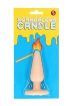 Scandalous Candles - Buttplug Lys - Flesh