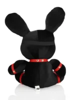 S-line - Bondage Rabbit Bamse - Large - Sort og Rød - Bilde 7