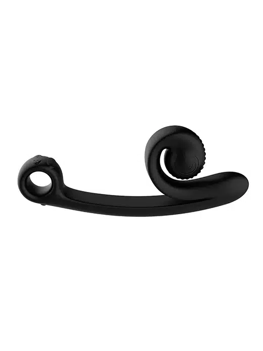 SNAILVC--svibe-curve-dual-vibrator-snail-vibe-snailvibe-s-vibe-sort-g-punkt_6 SVibe - Snail vibe Curve - Rabbitvibrator - Sort - Bilde 1