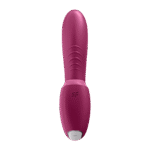 Satisfyer - Sunray - Trykkbølgevibrator med APP - Berry Rød