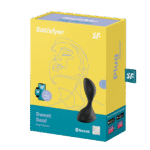 Satisfyer - Sweet Seal - Buttplug med APP - Sort