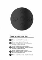 VIVE - Mira - G-punkt rabbitvibrator - Sort