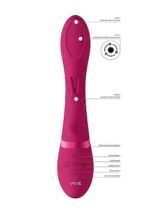 VIVE - Mira - G-punkt rabbitvibrator - Rosa