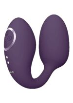 VIVE - Aika - Egg med vibrering og pulserende klitorisstimulering - Lilla