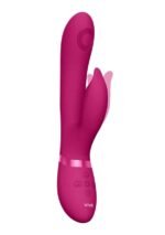 VIVE - Aimi - Rabbitvibrator med Pulserende G-punkt stimulering og Rotasjoner - Rosa