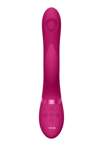 VIVE - Aimi - Rabbitvibrator med Pulserende G-punkt stimulering og Rotasjoner - Rosa