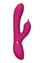 VIVE - Aimi - Rabbitvibrator med Pulserende G-punkt stimulering og Rotasjoner - Rosa