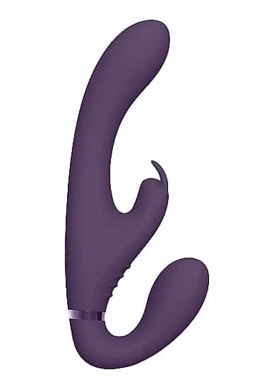 VIVE - Suki - Stroppeløs strap-on med klitorisvibrator - Lilla