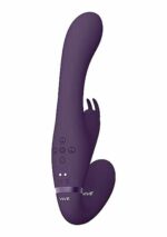 VIVE - Suki - Stroppeløs strap-on med klitorisvibrator - Lilla