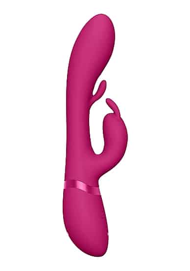 VIVE - Tama  - Rabbitvibrator med ekstra G-punkt stimulering og vibrasjon  - Rosa