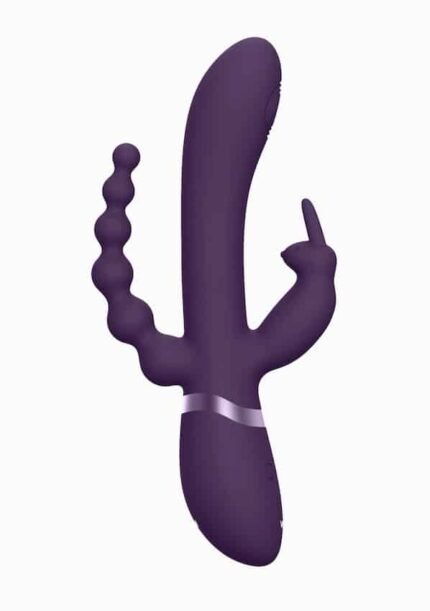 VIVE - Rini - Trippel Vibrator med Pulseringer og Vibrasjoner - Lilla