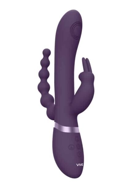 VIVE - Rini - Trippel Vibrator med Pulseringer og Vibrasjoner - Lilla