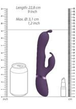 VIVE - Gada - A og G-punkt rabbitvibrator med Pulse-wave - Lilla