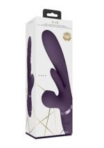 VIVE - Kura - G-punkt rabbitvibrator med tapping og bevegelse - Lilla