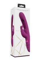 VIVE - Mika - Trippel Rabbitvibrator Med Heftig Tunge - Rosa