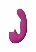 VIVE - Yumi - G-punktsvibrator Med Bevegelse Og Tunge - Rosa