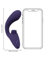 VIVE - Gen - Rabbitvibrator med 3 funksjoner - Lilla - Bilde 3