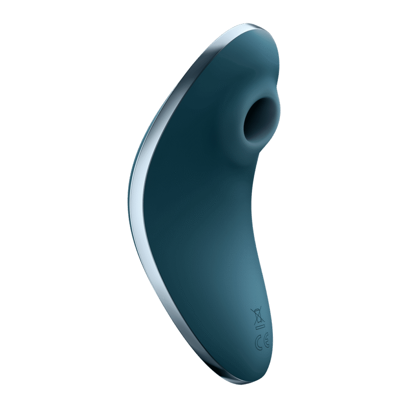 Satisfyer - Vulva Lover 1 - Trykkbølgestimulator med Vibrasjoner  - Mørk Grå