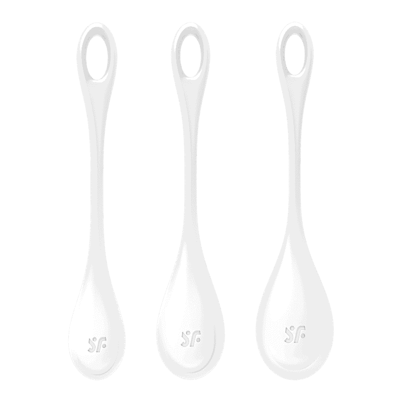 Satisfyer - Yoni Power 1 - Vaginakule Sett - Hvit