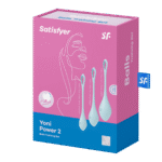 Satisfyer - Yoni Power 2 - Vaginakule Sett - Lyseblå