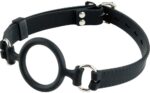 BQS - Gag med O-ring i Silikon - Sort