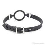 BQS - Gag med O-ring i Silikon - Sort