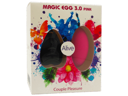 Alive - Magic 3.0 - Vibrerende Egg med Fjernkontroll - Rosa