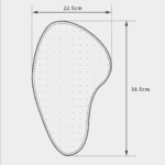 NOEN – Foam Hip Padding – Small – 2stk