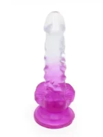 Kiotos COX 06 - Dildo - Transparent og Lilla - Bilde 4
