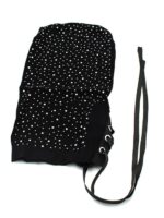 Lace Hood Shiny Diamonds - Maske med Stener - Sort - Bilde 3