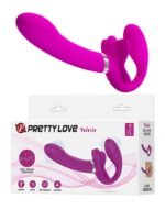 Pretty Love - Valerie - Stroppeløs Strap-on med Vibrasjon