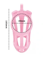 Rimba P-Cage PC02 - Kyskhetsbur - Large - Rosa - Bilde 5