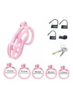 Rimba P-Cage PC02 - Kyskhetsbur - Large - Rosa - Bilde 4