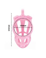 Rimba P-Cage - PC02 - Kyskhetsbur - Small - Rosa - Bilde 6