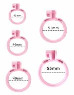 Rimba P-Cage - PC02 - Kyskhetsbur - Small - Rosa - Bilde 7