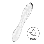 Satisfyer Dazzling Crystal 1 - Glassdildo transparent