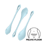Satisfyer - Yoni Power 2 - Vaginakule Sett - Lyseblå