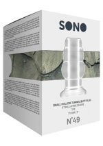 SONO - No.49 - Tunnelbuttplug - Transparent