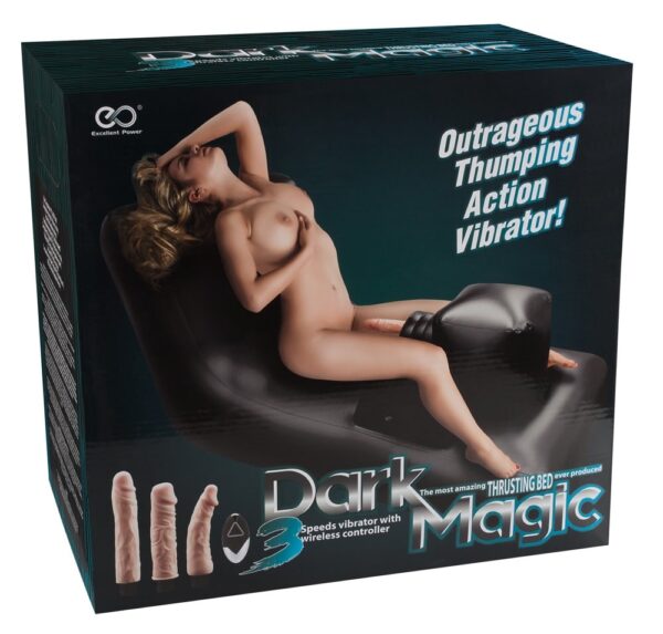 Dark Magic - Oppblåsbar sexmaskin