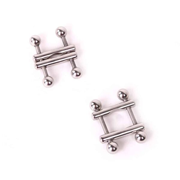 Ultra Nipple Clamps 2 End Ball - 2 pk