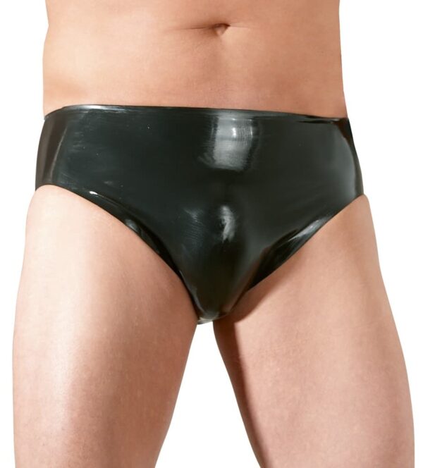Latex Truse med Anal Dildo