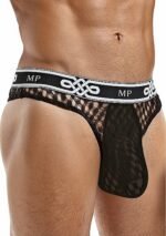 Male Power - Lo Rise Thong - Sort