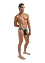 Male Power - Lo Rise Thong - Sort