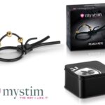 Mystim - Pearly Pete - Corona Strap med gullkuler